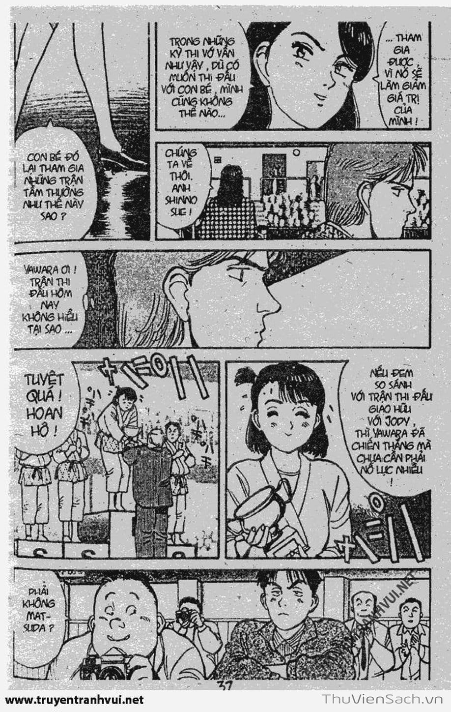 Truyện Tranh Tiểu Thư Nhu Đạo - Yawara! trang 6