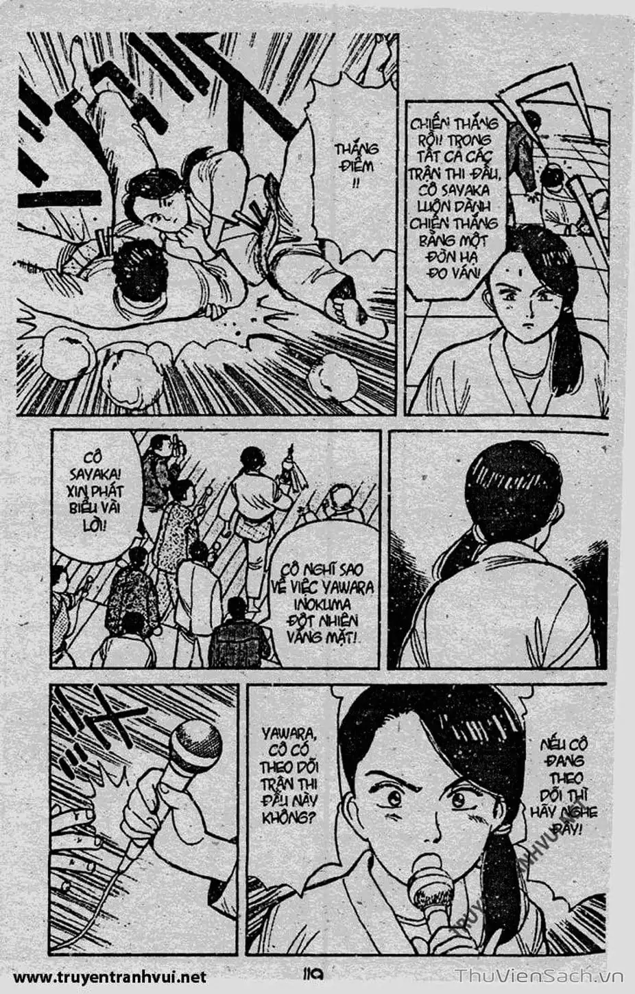 Truyện Tranh Tiểu Thư Nhu Đạo - Yawara! trang 6
