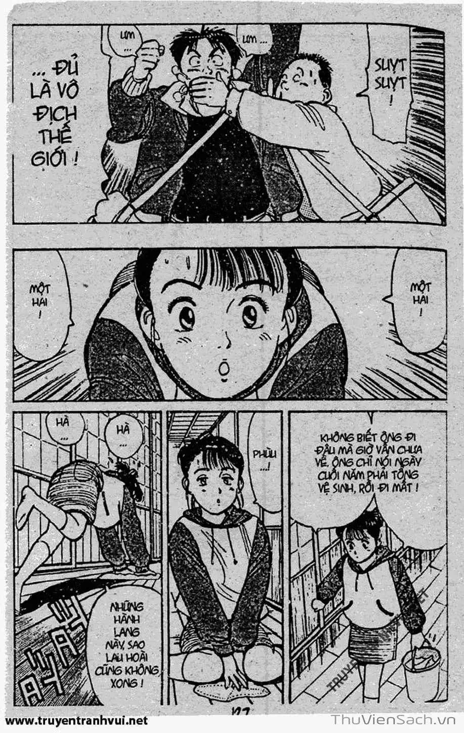 Truyện Tranh Tiểu Thư Nhu Đạo - Yawara! trang 6