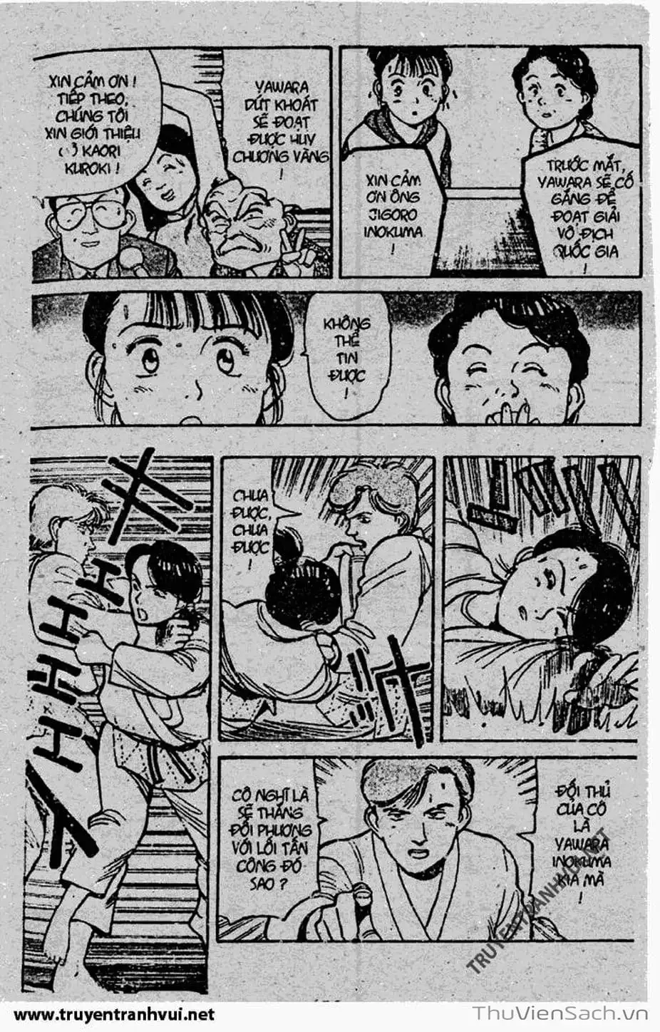 Truyện Tranh Tiểu Thư Nhu Đạo - Yawara! trang 6