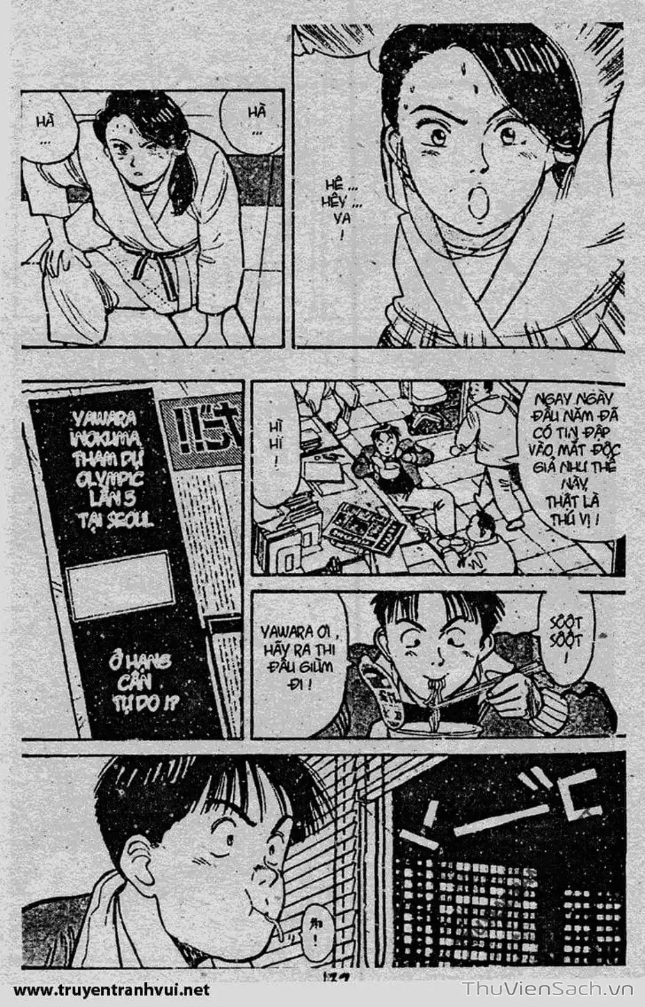 Truyện Tranh Tiểu Thư Nhu Đạo - Yawara! trang 6