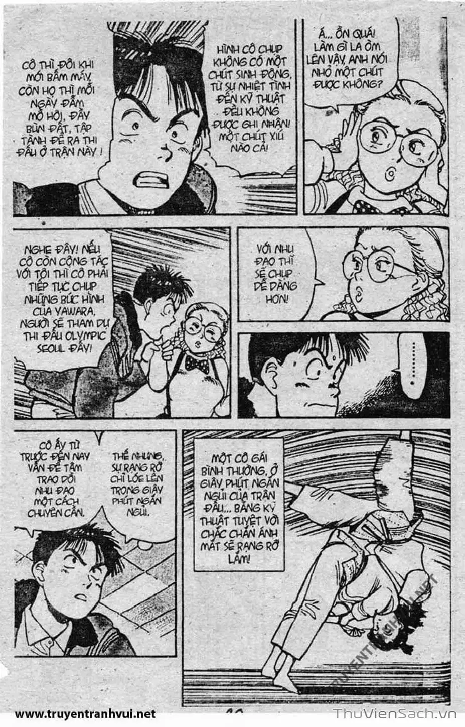 Truyện Tranh Tiểu Thư Nhu Đạo - Yawara! trang 6