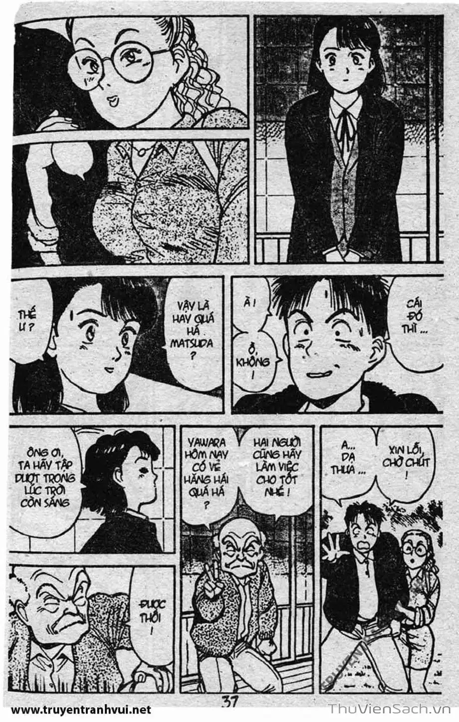 Truyện Tranh Tiểu Thư Nhu Đạo - Yawara! trang 6