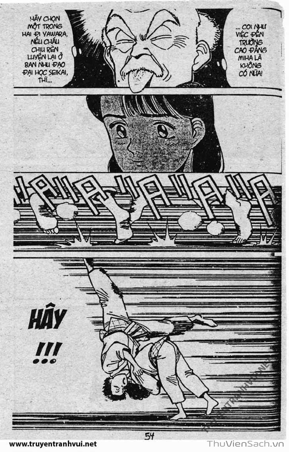 Truyện Tranh Tiểu Thư Nhu Đạo - Yawara! trang 6