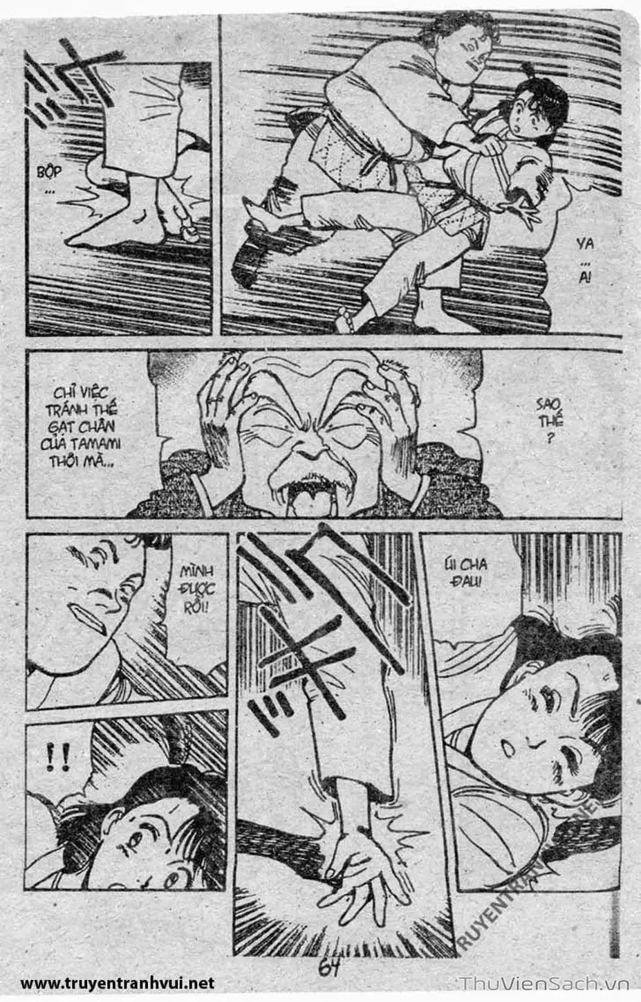 Truyện Tranh Tiểu Thư Nhu Đạo - Yawara! trang 6