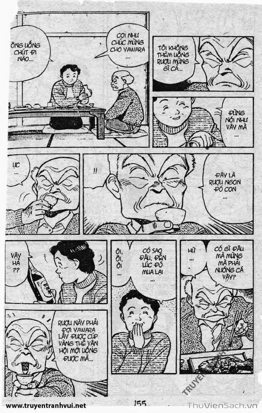 Truyện Tranh Tiểu Thư Nhu Đạo - Yawara! trang 6