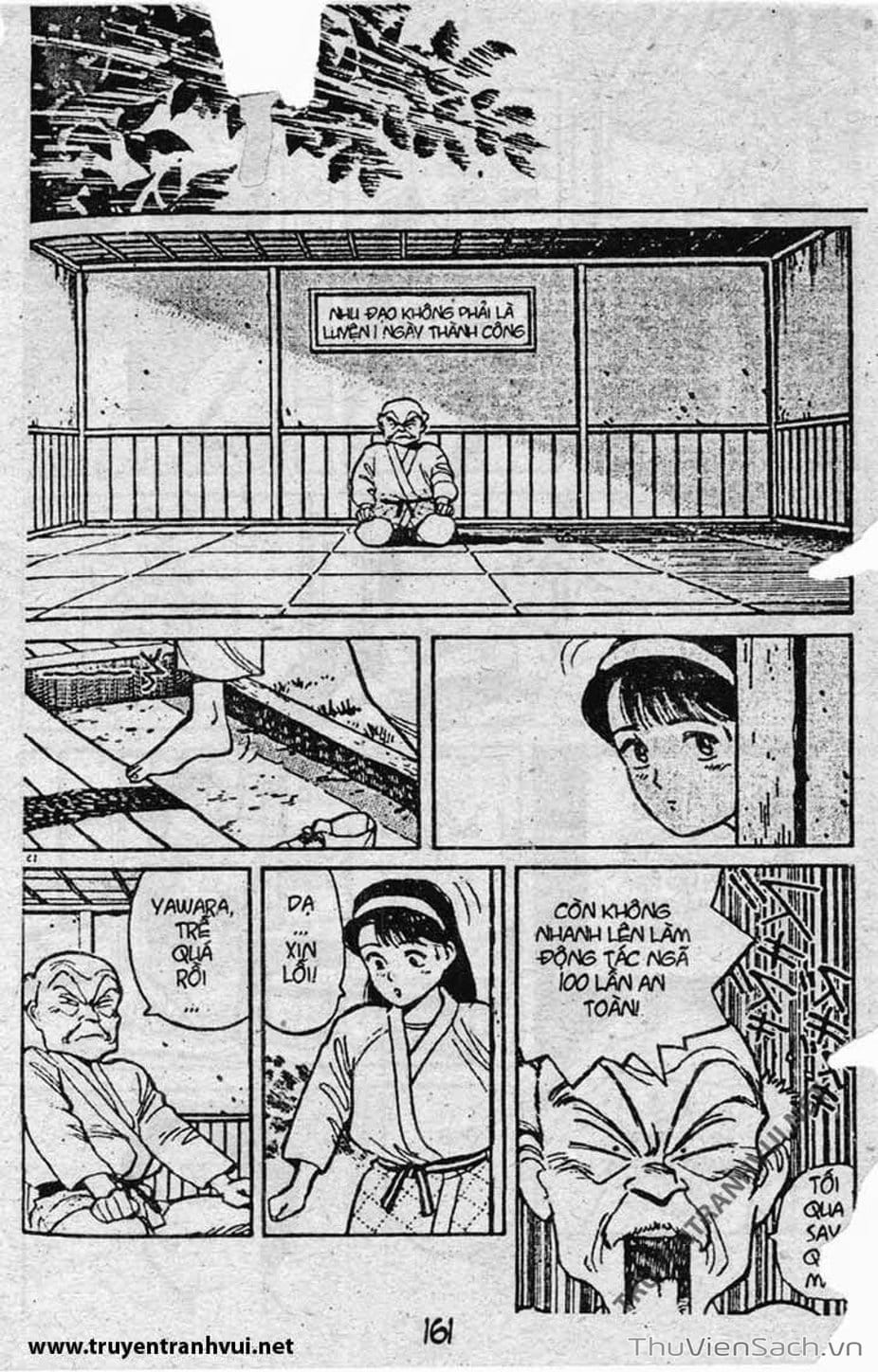 Truyện Tranh Tiểu Thư Nhu Đạo - Yawara! trang 6