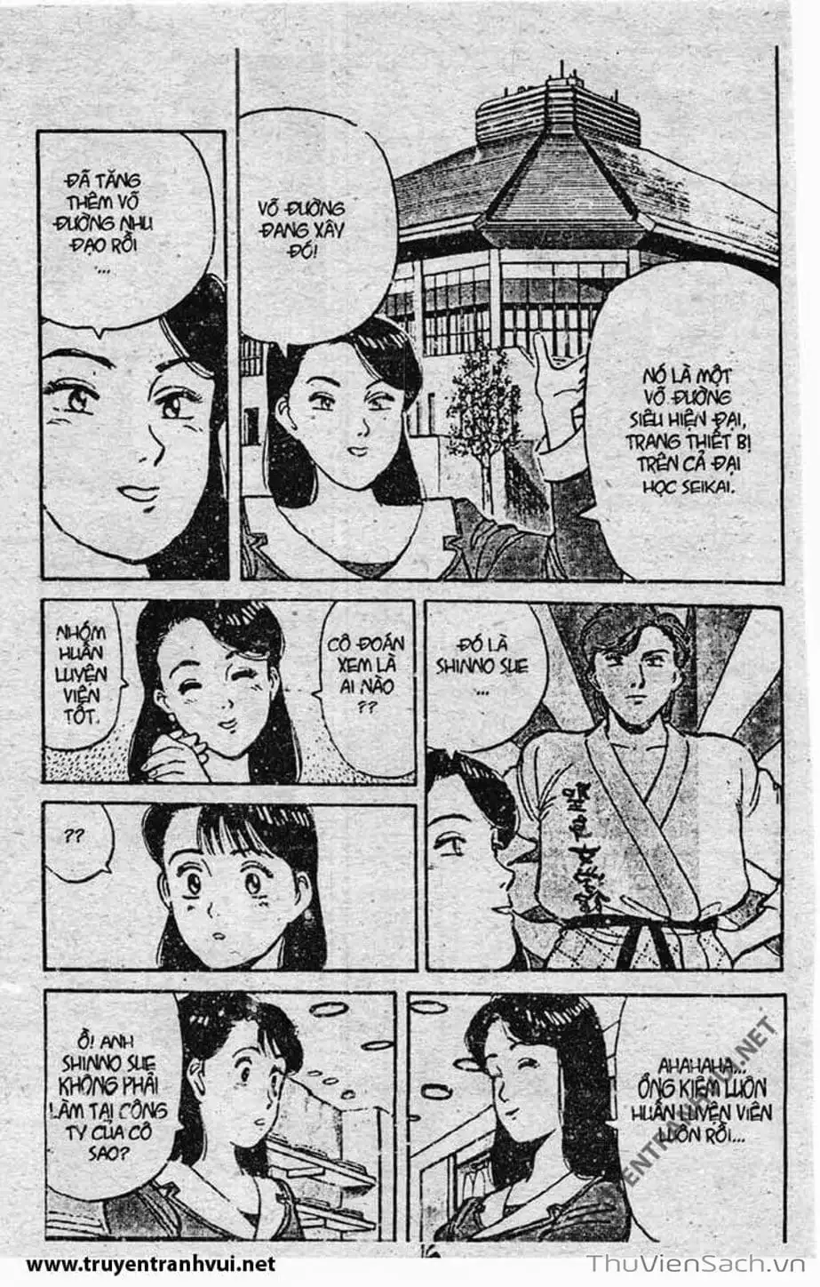 Truyện Tranh Tiểu Thư Nhu Đạo - Yawara! trang 6