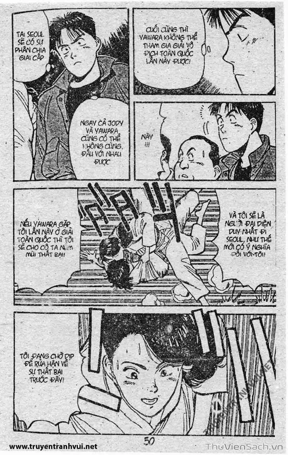 Truyện Tranh Tiểu Thư Nhu Đạo - Yawara! trang 6