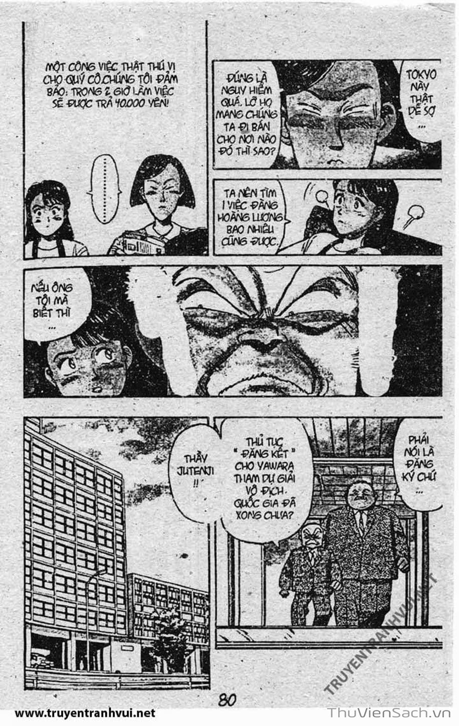 Truyện Tranh Tiểu Thư Nhu Đạo - Yawara! trang 6