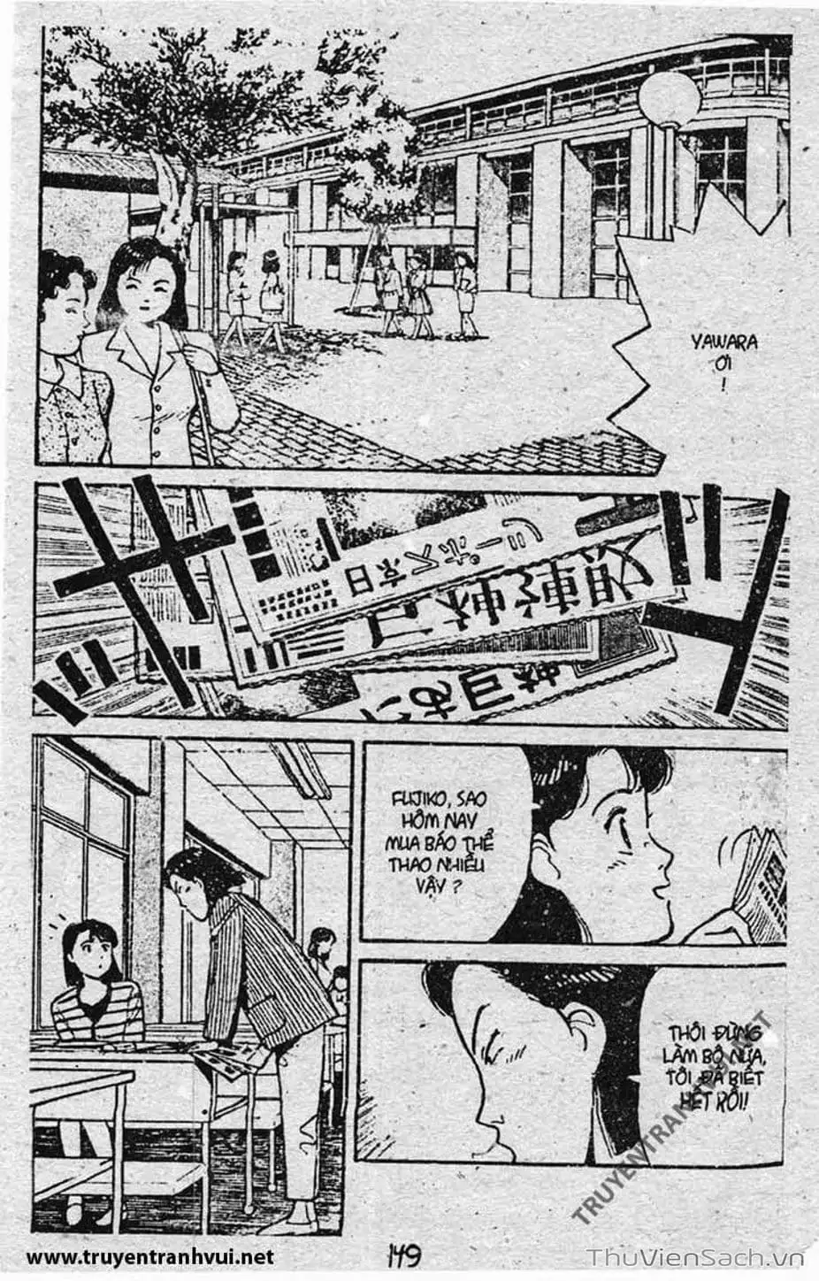Truyện Tranh Tiểu Thư Nhu Đạo - Yawara! trang 6
