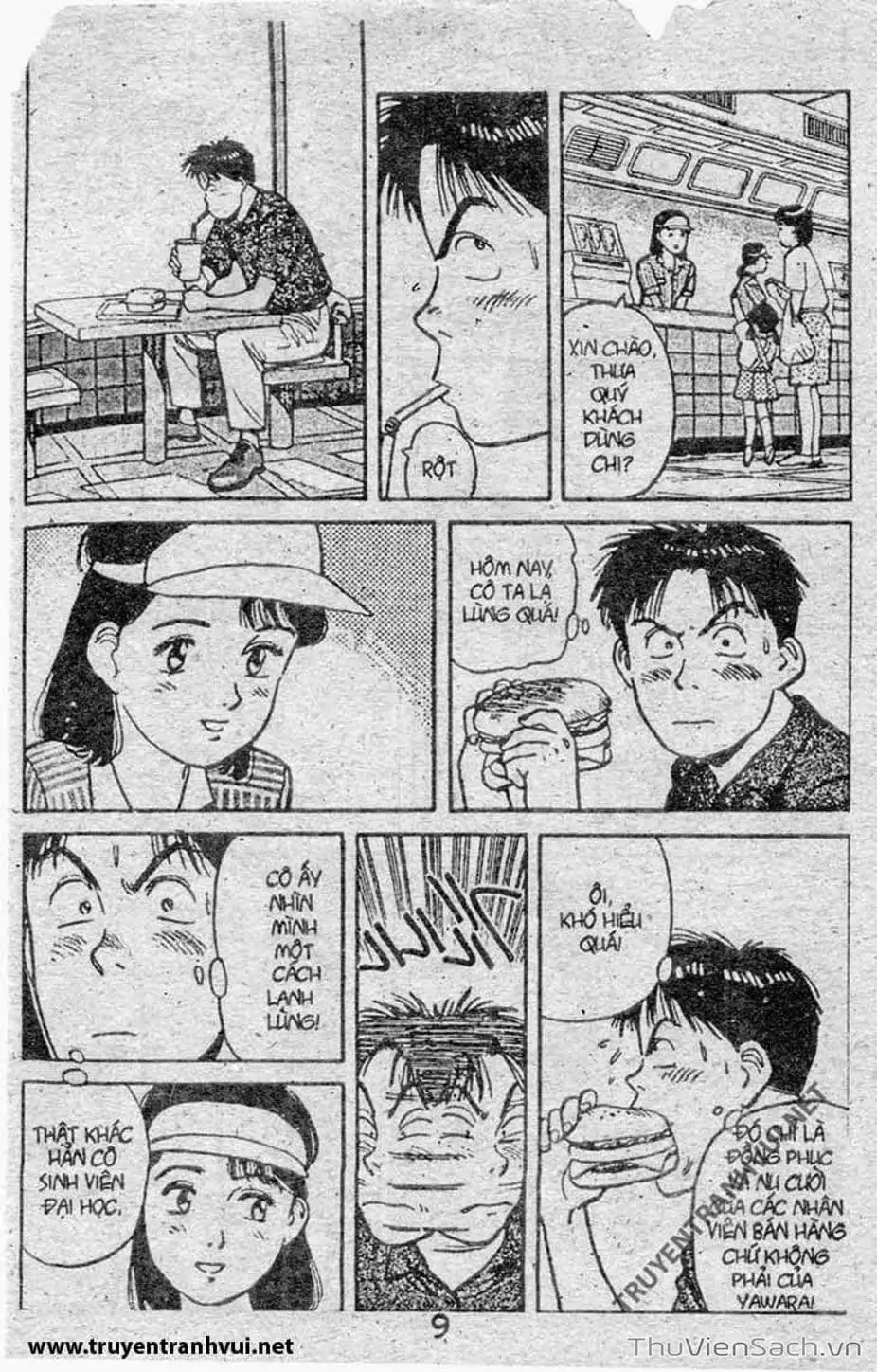 Truyện Tranh Tiểu Thư Nhu Đạo - Yawara! trang 6