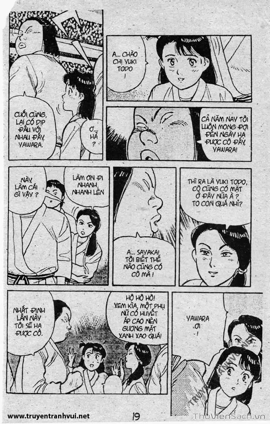 Truyện Tranh Tiểu Thư Nhu Đạo - Yawara! trang 6