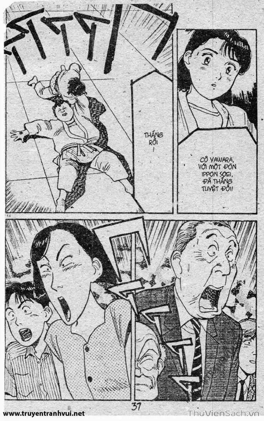 Truyện Tranh Tiểu Thư Nhu Đạo - Yawara! trang 6