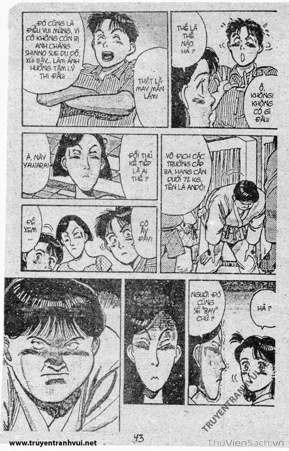 Truyện Tranh Tiểu Thư Nhu Đạo - Yawara! trang 6