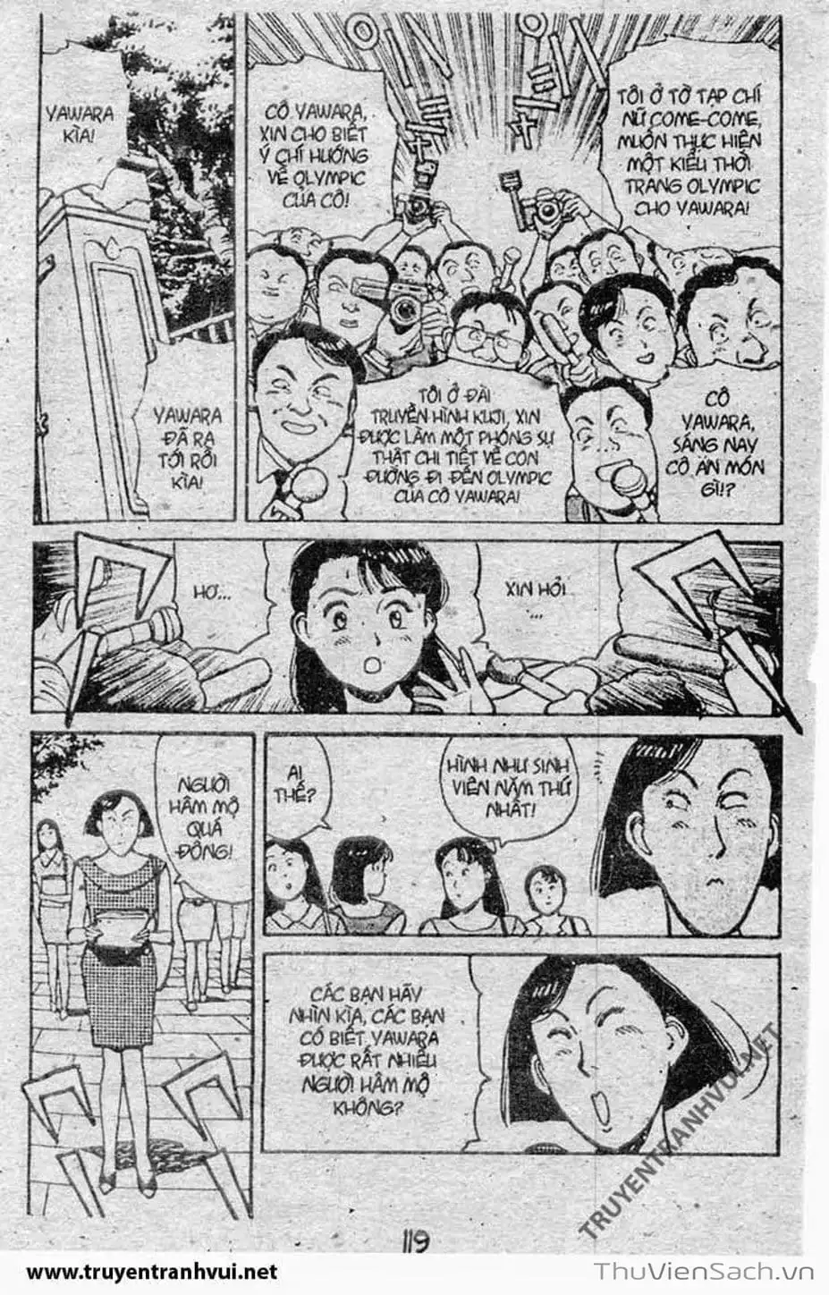 Truyện Tranh Tiểu Thư Nhu Đạo - Yawara! trang 6