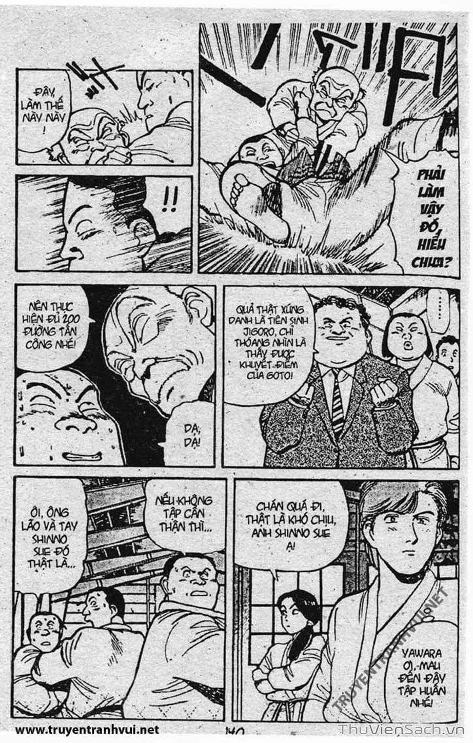 Truyện Tranh Tiểu Thư Nhu Đạo - Yawara! trang 6