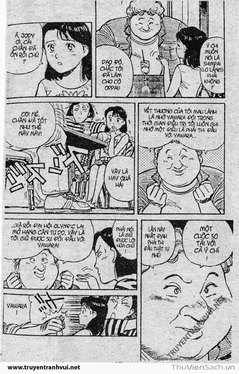 Truyện Tranh Tiểu Thư Nhu Đạo - Yawara! trang 6