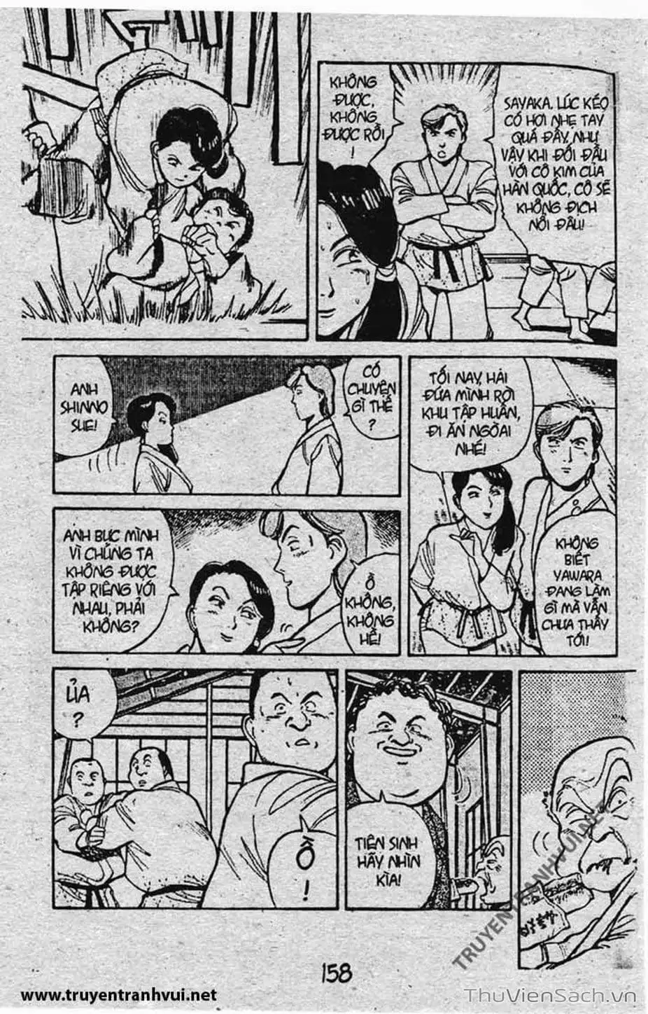 Truyện Tranh Tiểu Thư Nhu Đạo - Yawara! trang 6