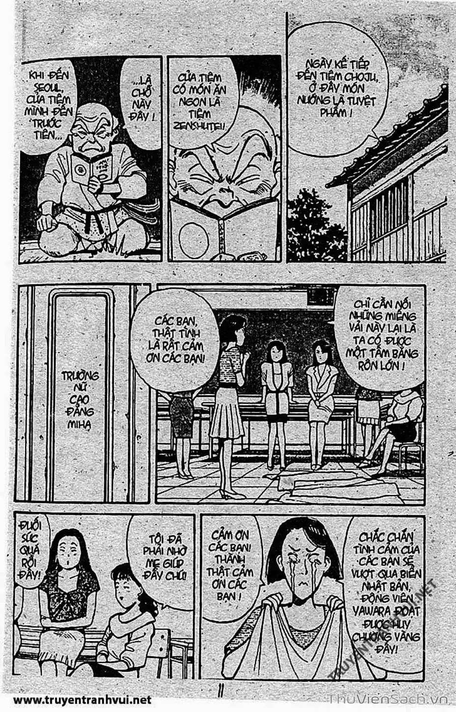 Truyện Tranh Tiểu Thư Nhu Đạo - Yawara! trang 6