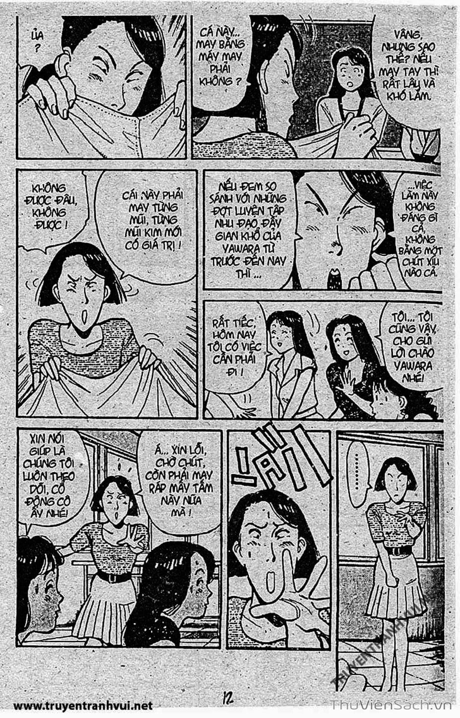 Truyện Tranh Tiểu Thư Nhu Đạo - Yawara! trang 6