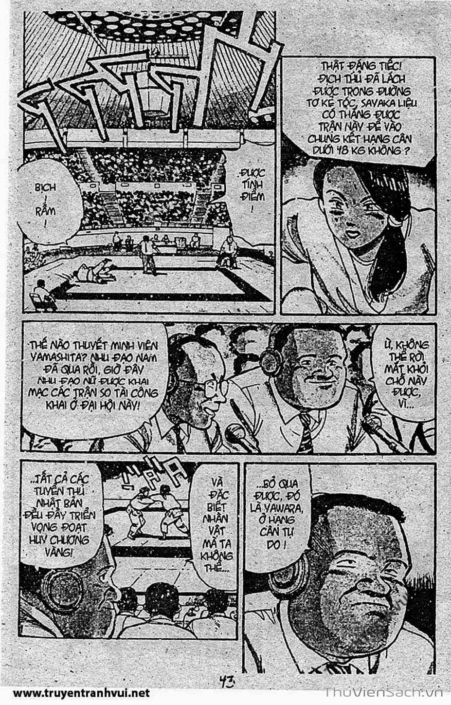 Truyện Tranh Tiểu Thư Nhu Đạo - Yawara! trang 6