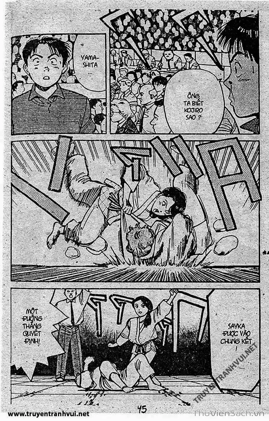 Truyện Tranh Tiểu Thư Nhu Đạo - Yawara! trang 6