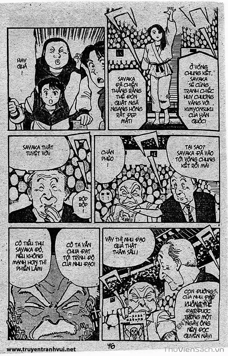 Truyện Tranh Tiểu Thư Nhu Đạo - Yawara! trang 6