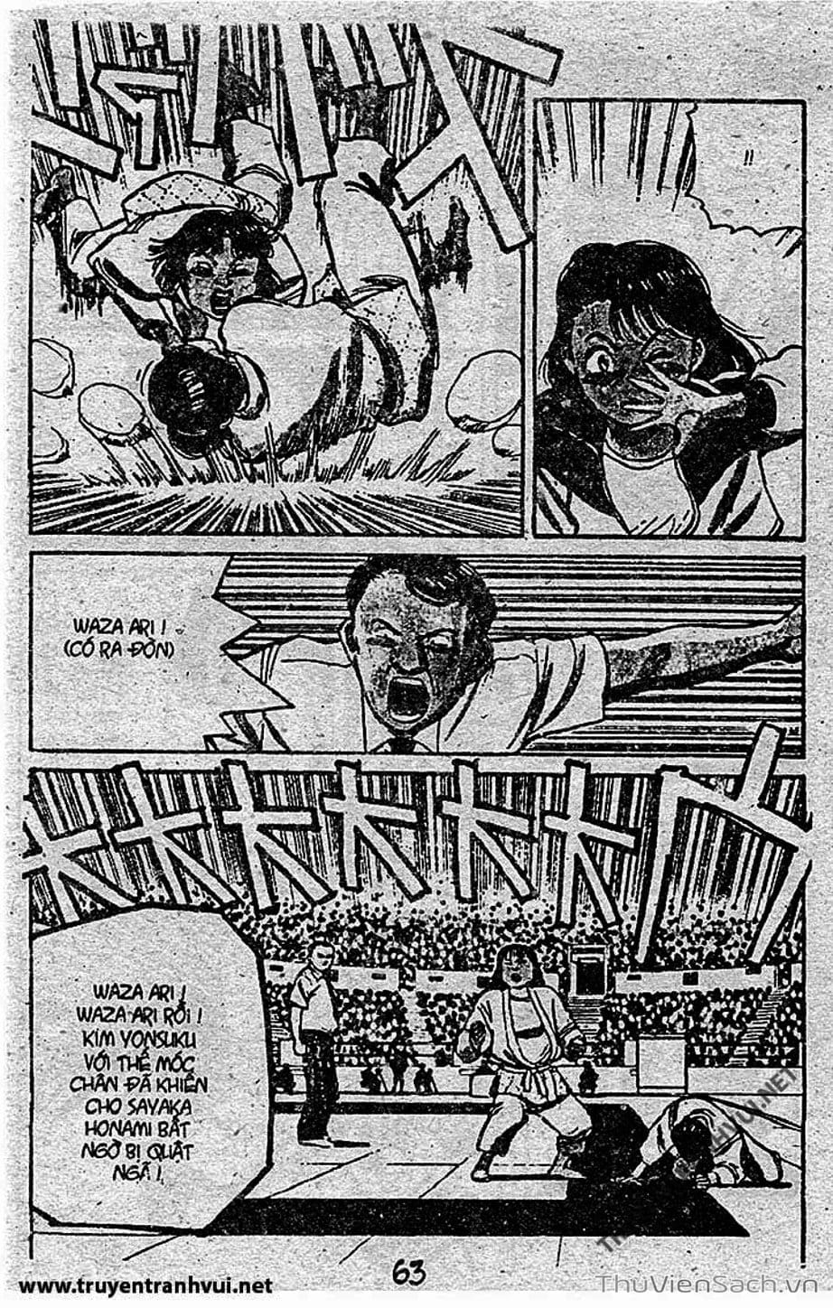 Truyện Tranh Tiểu Thư Nhu Đạo - Yawara! trang 6