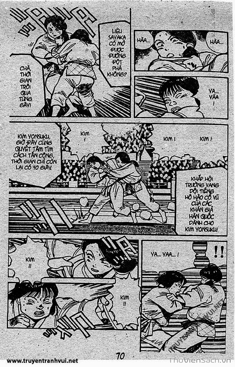 Truyện Tranh Tiểu Thư Nhu Đạo - Yawara! trang 6