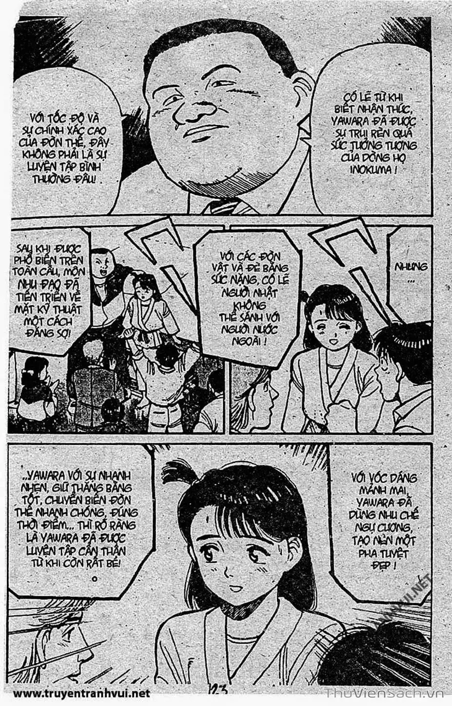 Truyện Tranh Tiểu Thư Nhu Đạo - Yawara! trang 6