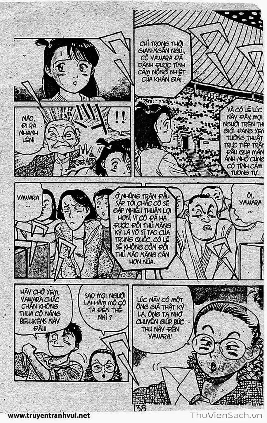 Truyện Tranh Tiểu Thư Nhu Đạo - Yawara! trang 6