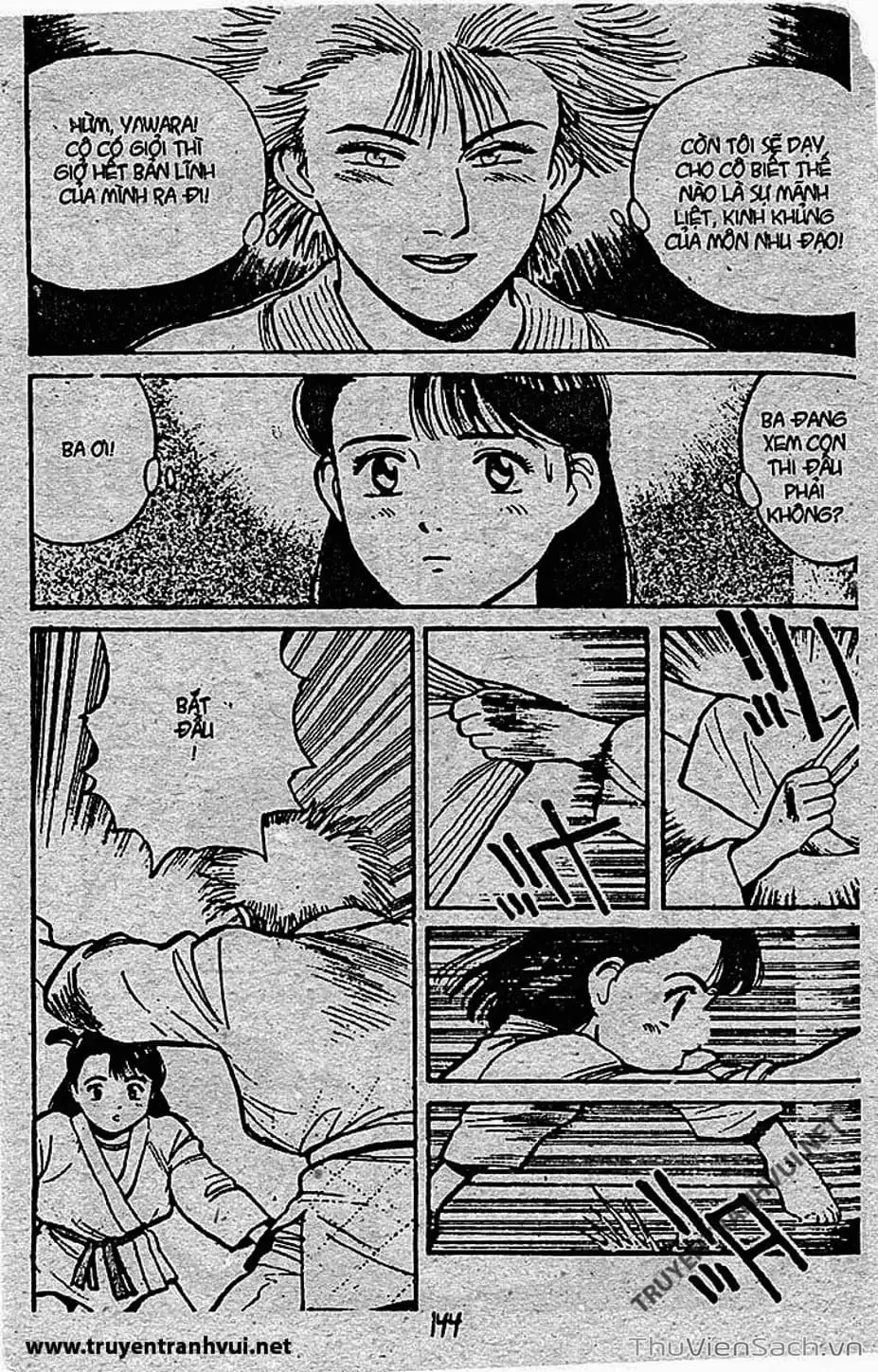 Truyện Tranh Tiểu Thư Nhu Đạo - Yawara! trang 6