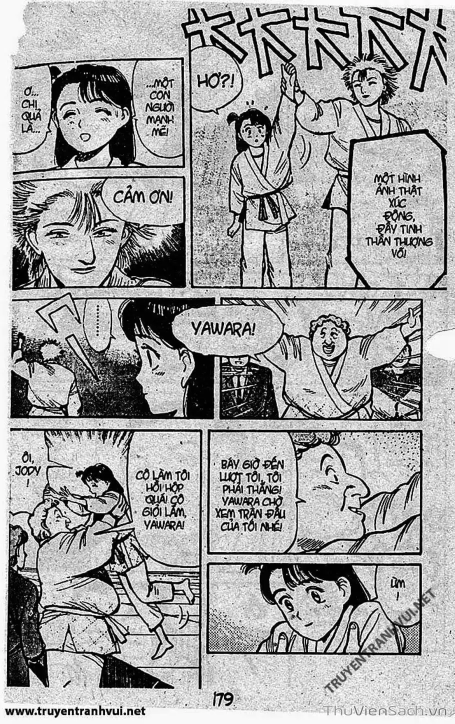 Truyện Tranh Tiểu Thư Nhu Đạo - Yawara! trang 6