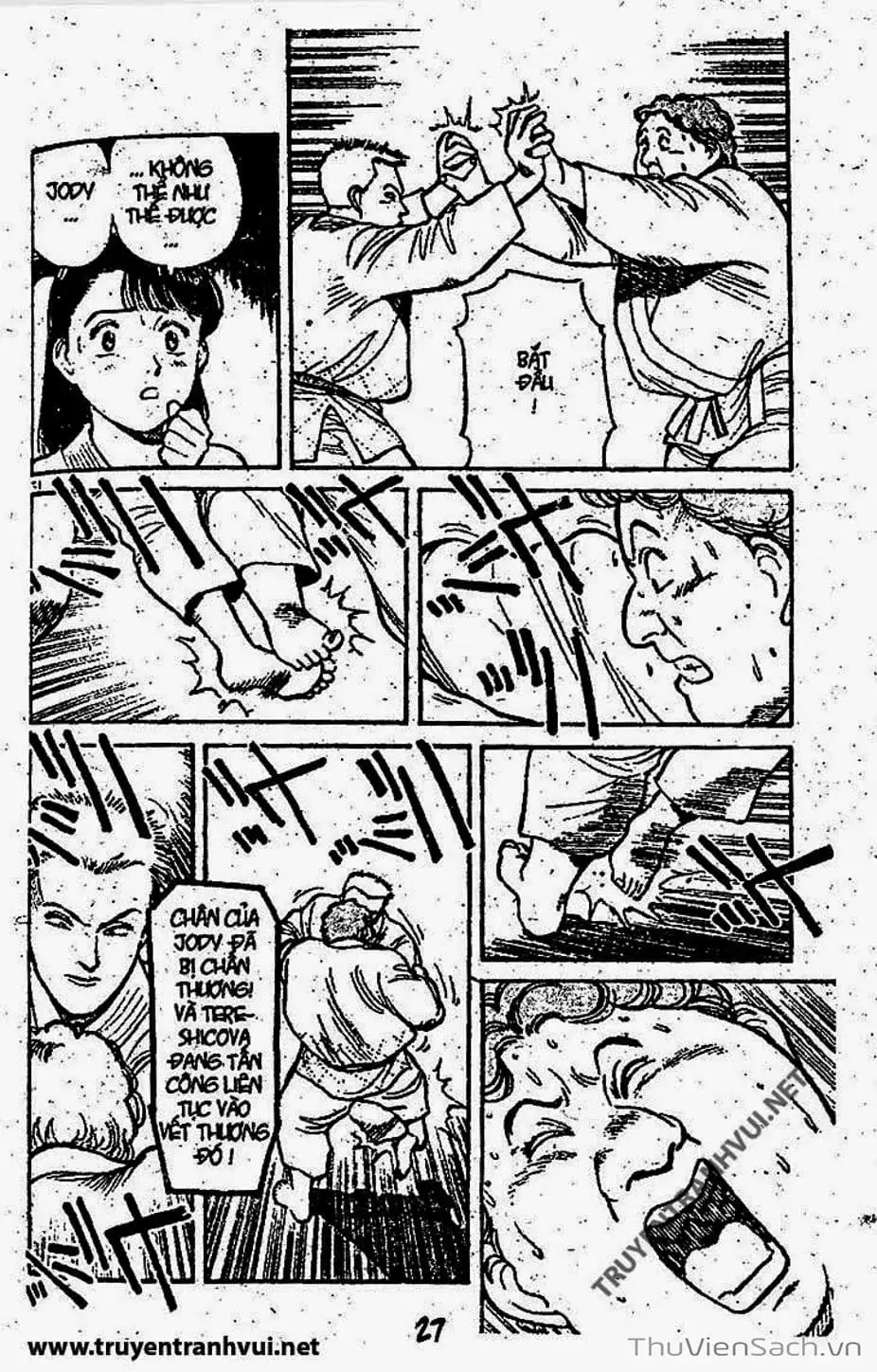 Truyện Tranh Tiểu Thư Nhu Đạo - Yawara! trang 6