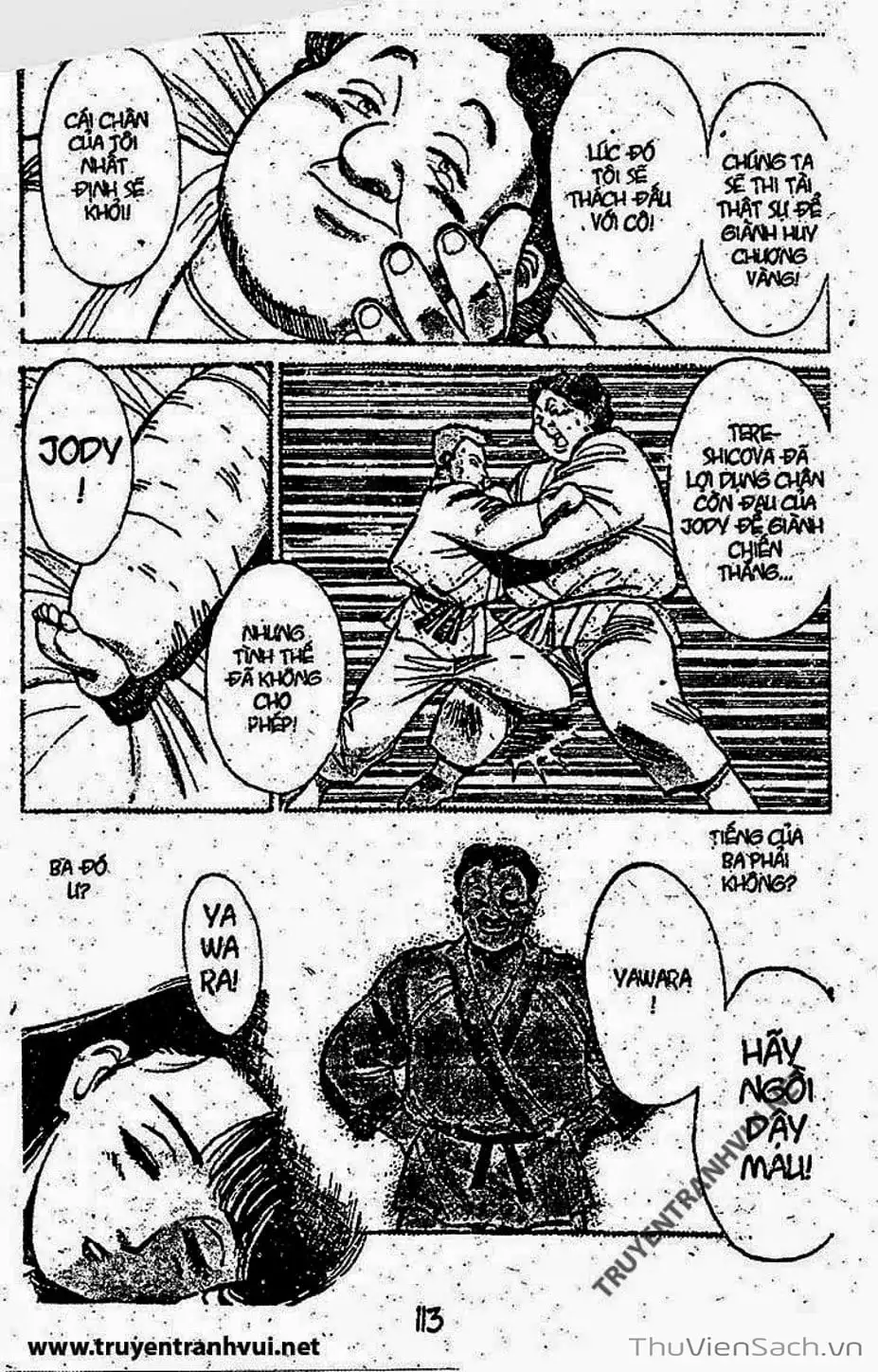 Truyện Tranh Tiểu Thư Nhu Đạo - Yawara! trang 6