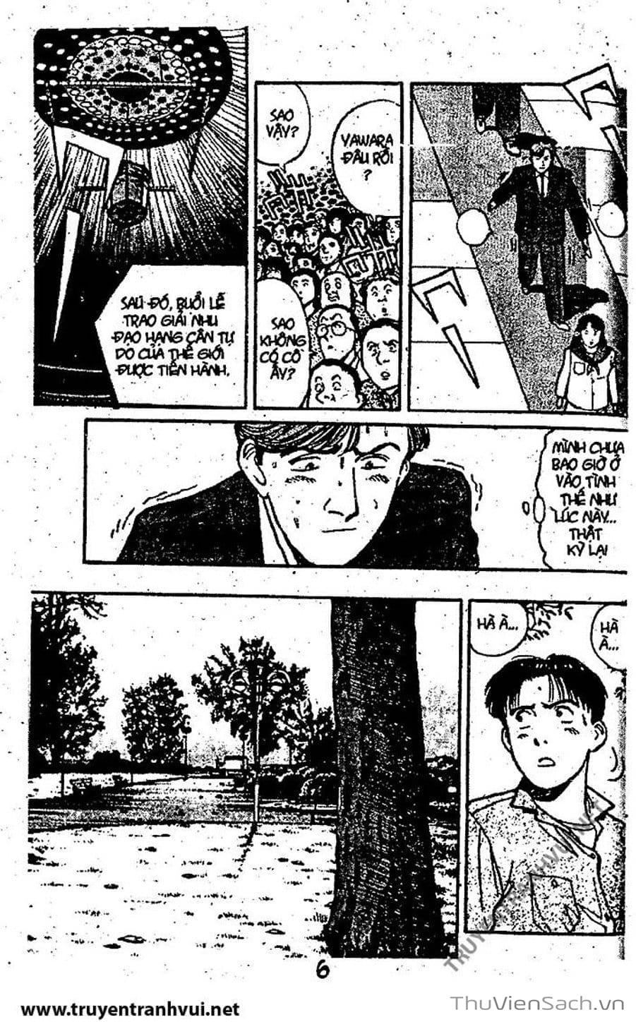 Truyện Tranh Tiểu Thư Nhu Đạo - Yawara! trang 6