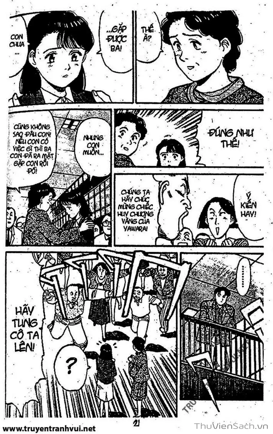 Truyện Tranh Tiểu Thư Nhu Đạo - Yawara! trang 6