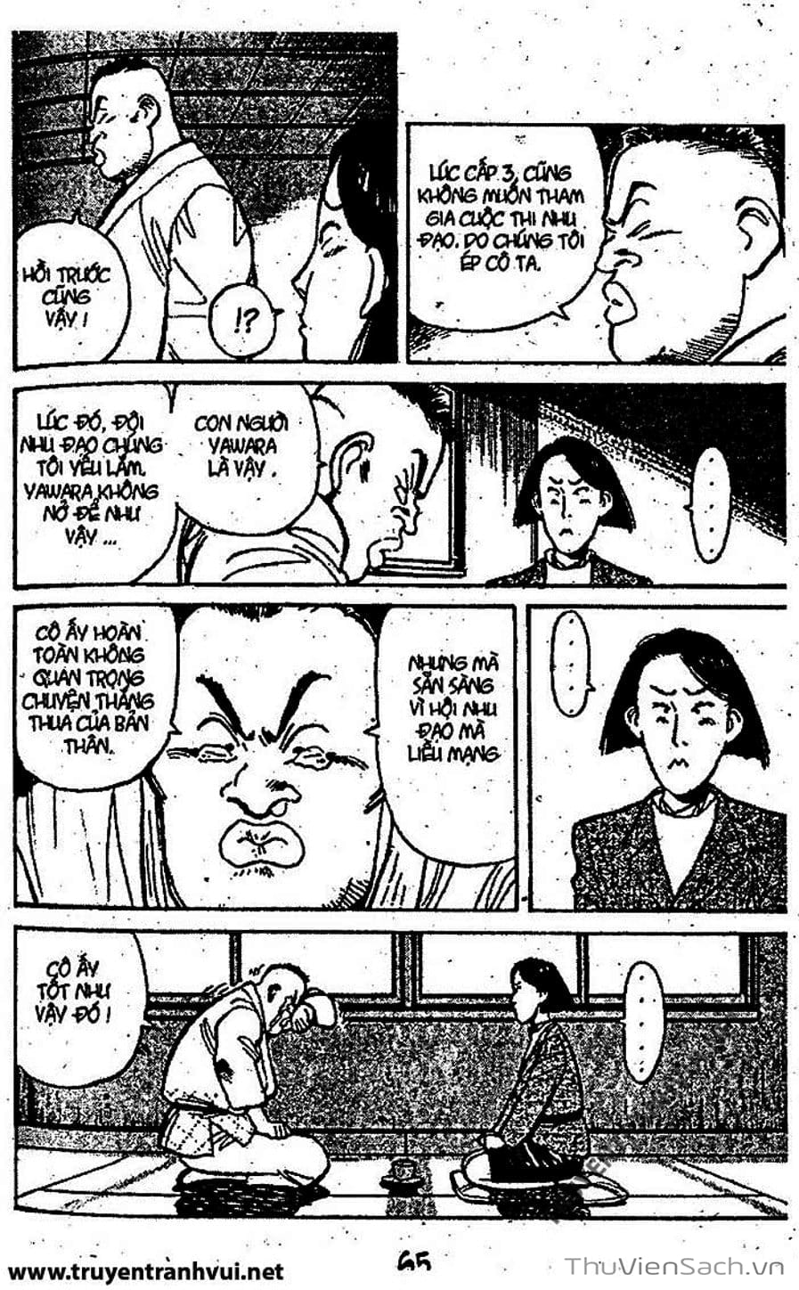 Truyện Tranh Tiểu Thư Nhu Đạo - Yawara! trang 6
