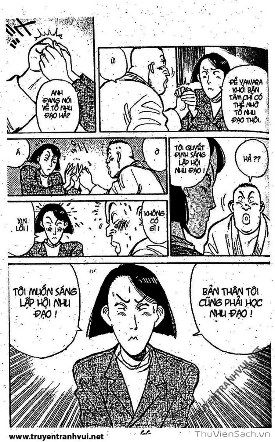 Truyện Tranh Tiểu Thư Nhu Đạo - Yawara! trang 6