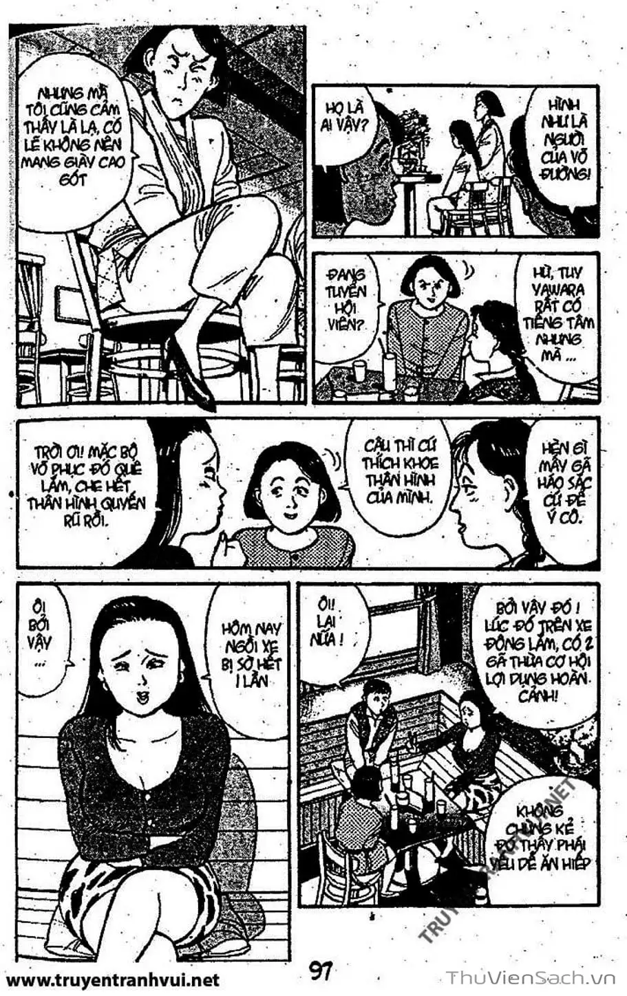 Truyện Tranh Tiểu Thư Nhu Đạo - Yawara! trang 6