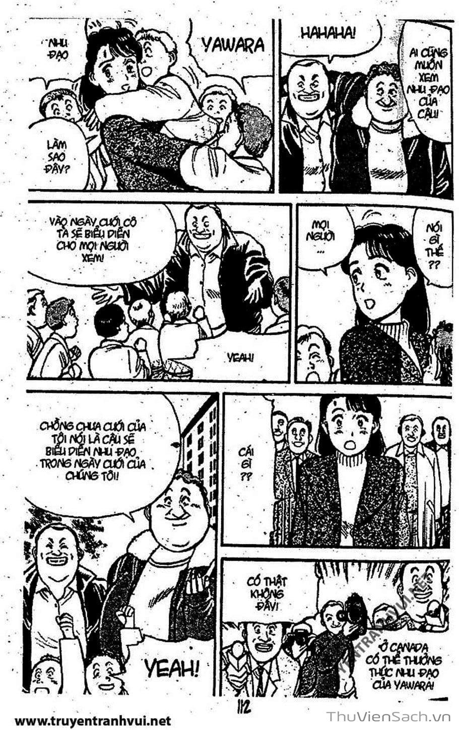 Truyện Tranh Tiểu Thư Nhu Đạo - Yawara! trang 6