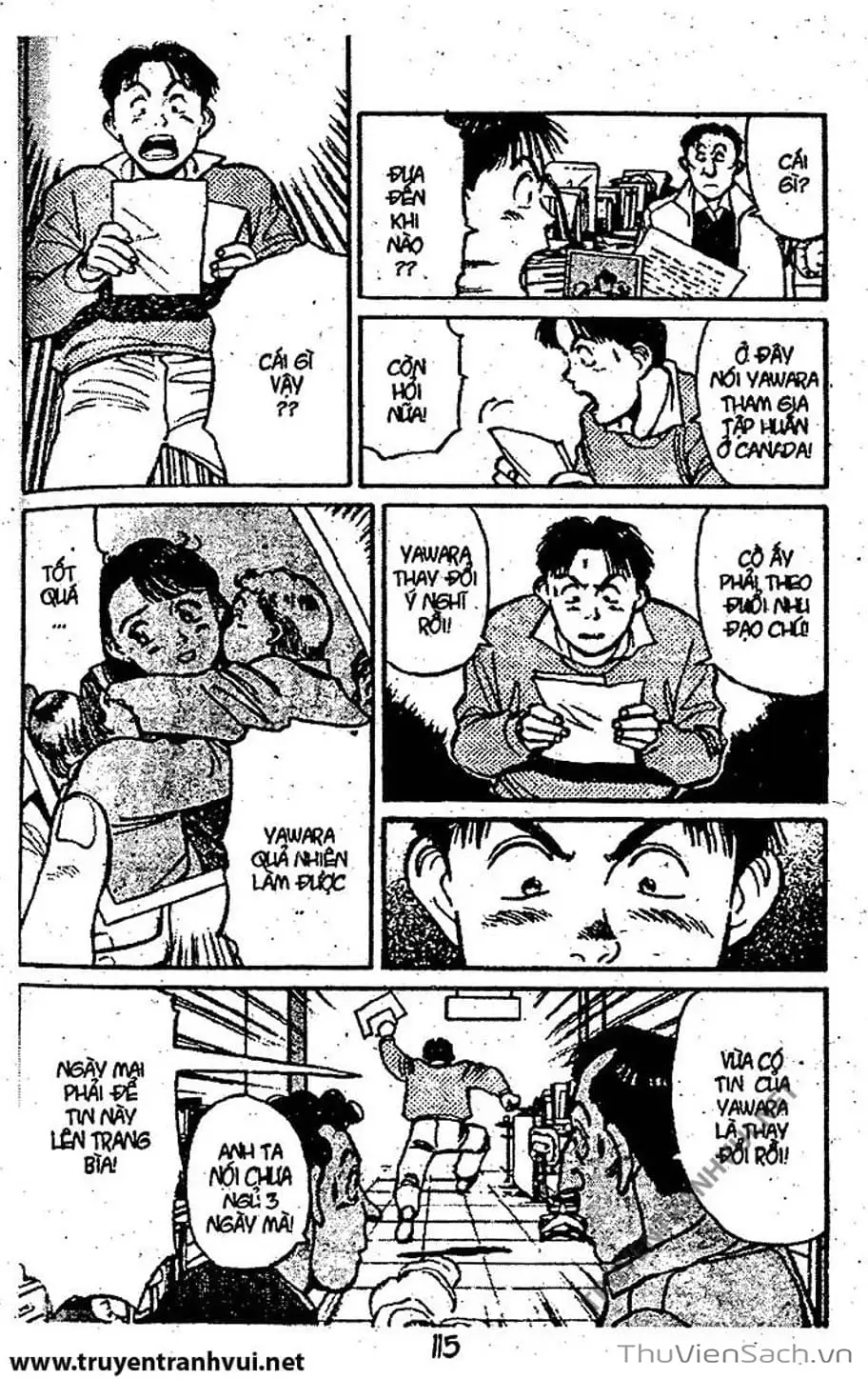 Truyện Tranh Tiểu Thư Nhu Đạo - Yawara! trang 6