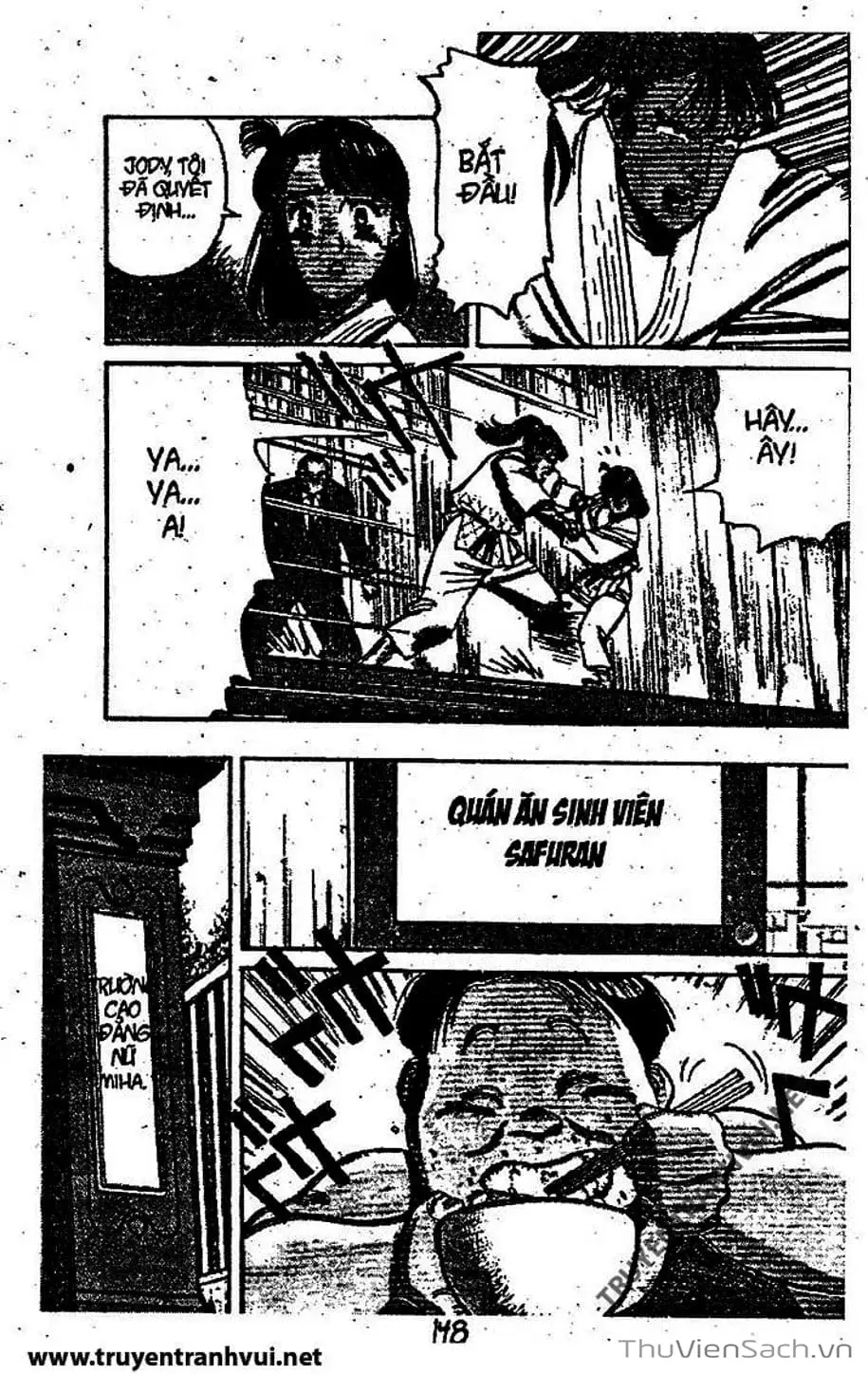 Truyện Tranh Tiểu Thư Nhu Đạo - Yawara! trang 6