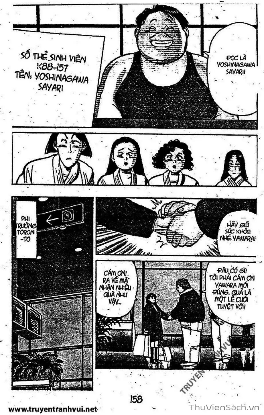 Truyện Tranh Tiểu Thư Nhu Đạo - Yawara! trang 6
