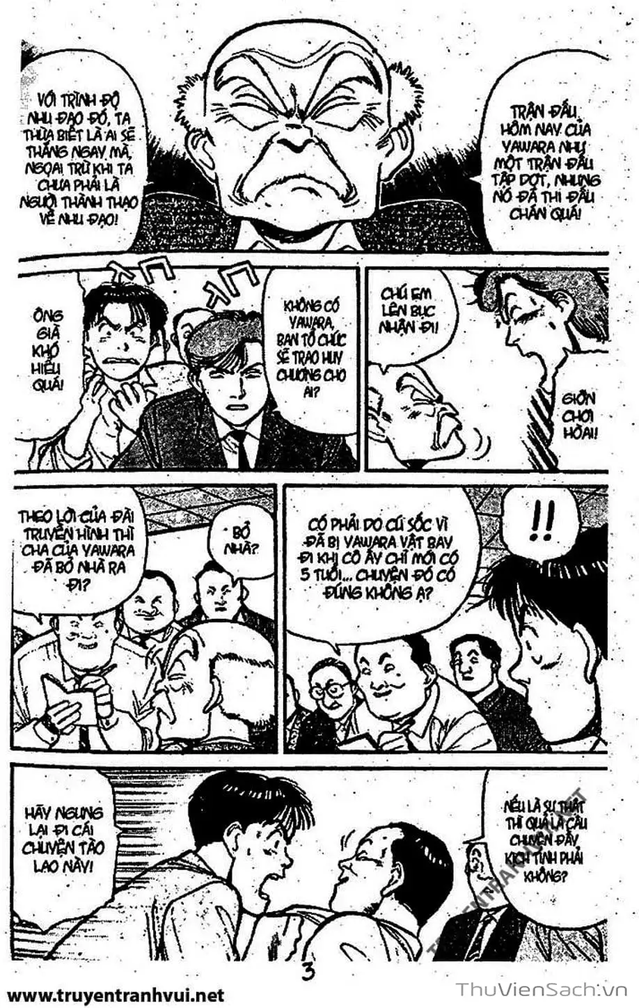 Truyện Tranh Tiểu Thư Nhu Đạo - Yawara! trang 6