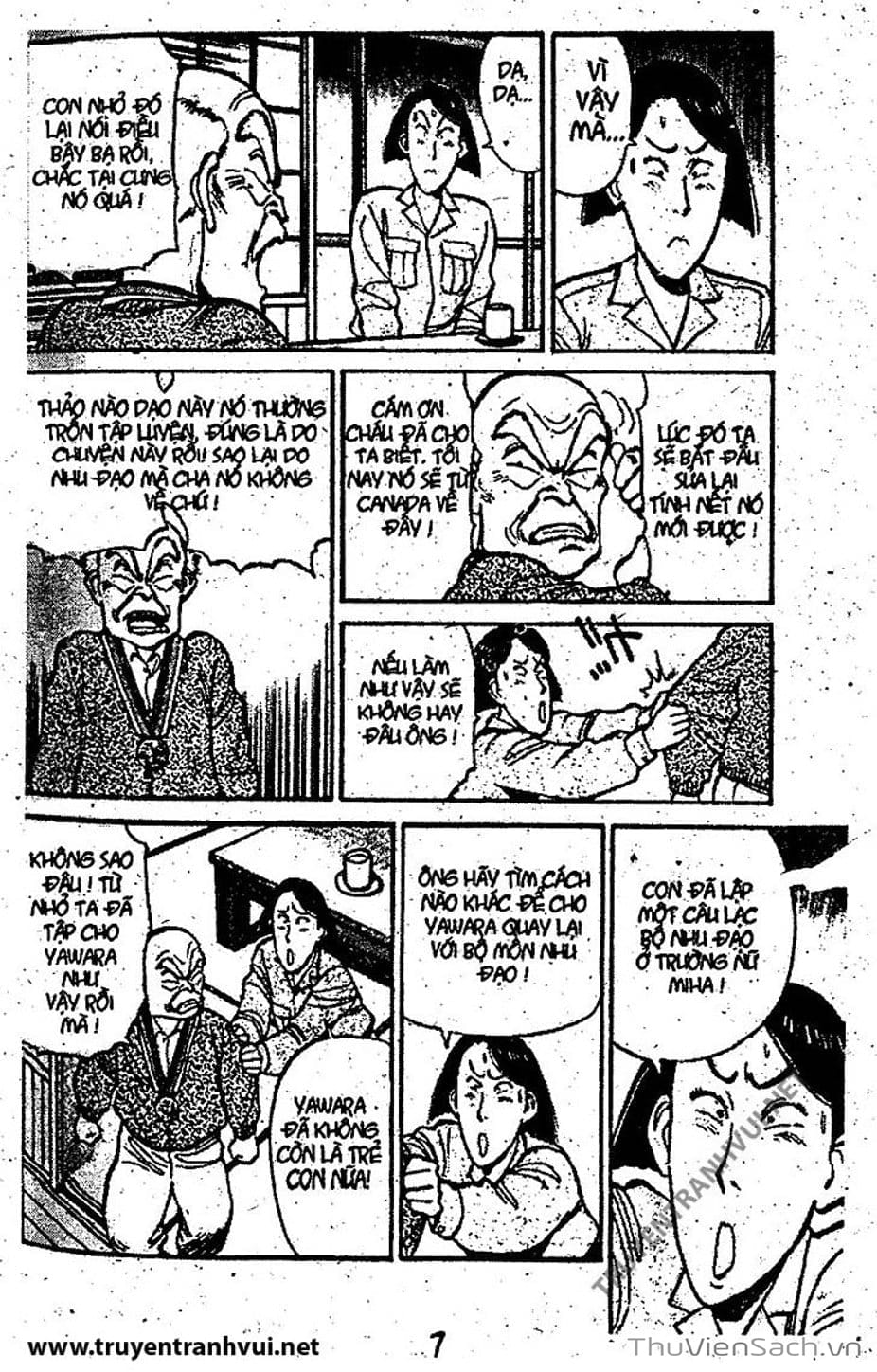 Truyện Tranh Tiểu Thư Nhu Đạo - Yawara! trang 6