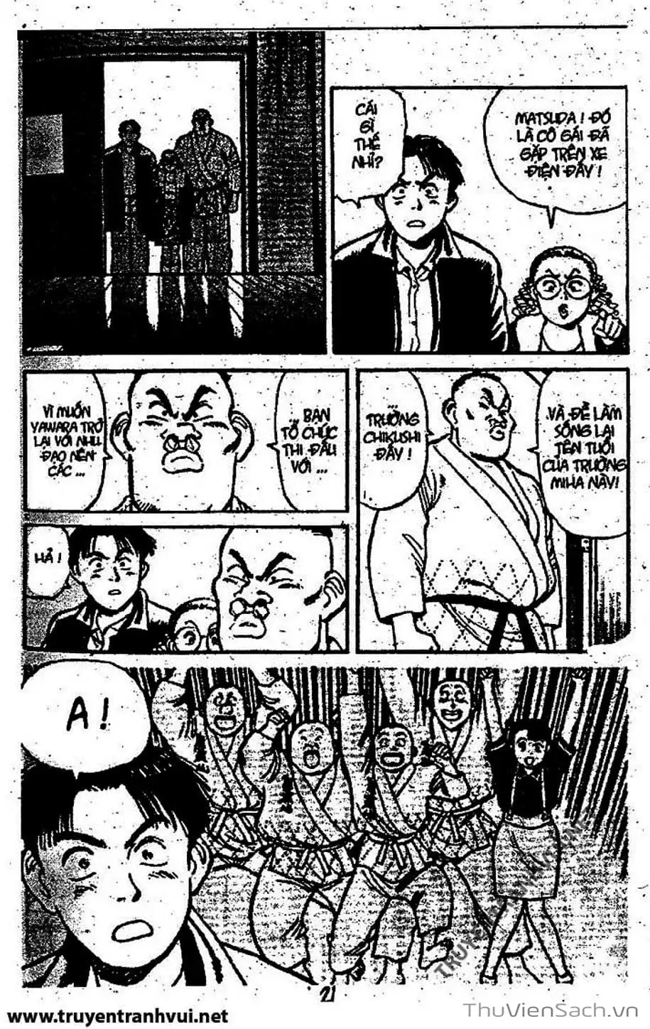 Truyện Tranh Tiểu Thư Nhu Đạo - Yawara! trang 6