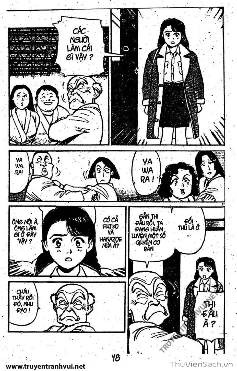 Truyện Tranh Tiểu Thư Nhu Đạo - Yawara! trang 6