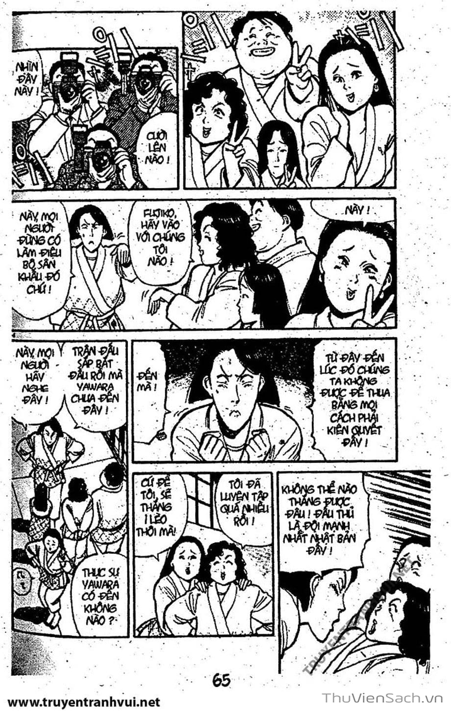 Truyện Tranh Tiểu Thư Nhu Đạo - Yawara! trang 6